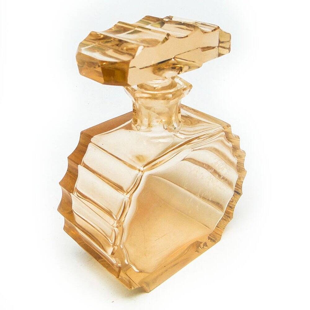 Art Deco carafe from Moser, Czechoslovakia, 1930s