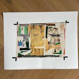 Jean Michel Basquiat (1960-1988), Jawbone of an Ass,1982, Copyright Estate of Jean Michel Basquiat, Licensed by Artestar New York, Printed in the UK