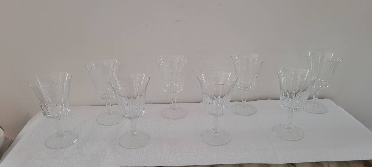 Verres à pied 70's