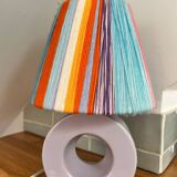 Woven table lamp