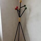 Vintage coat rack 50s balls