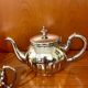 WMF tea set, silver-plated metal, 4 pieces