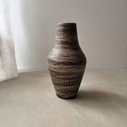 70s Spara ceramic Japandi vase, minimalist vase.