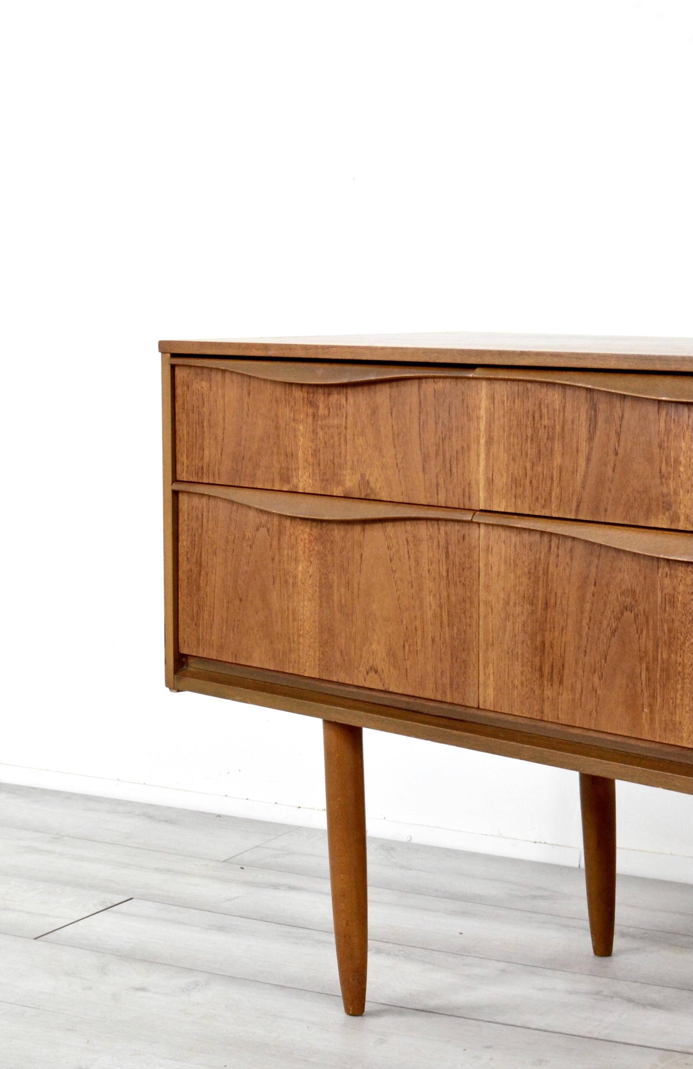 Vintage 'Austinsuite' Teak Dressing Table /Drawers/ Sideboard. Delivery. Midcentury/ Danish Style.