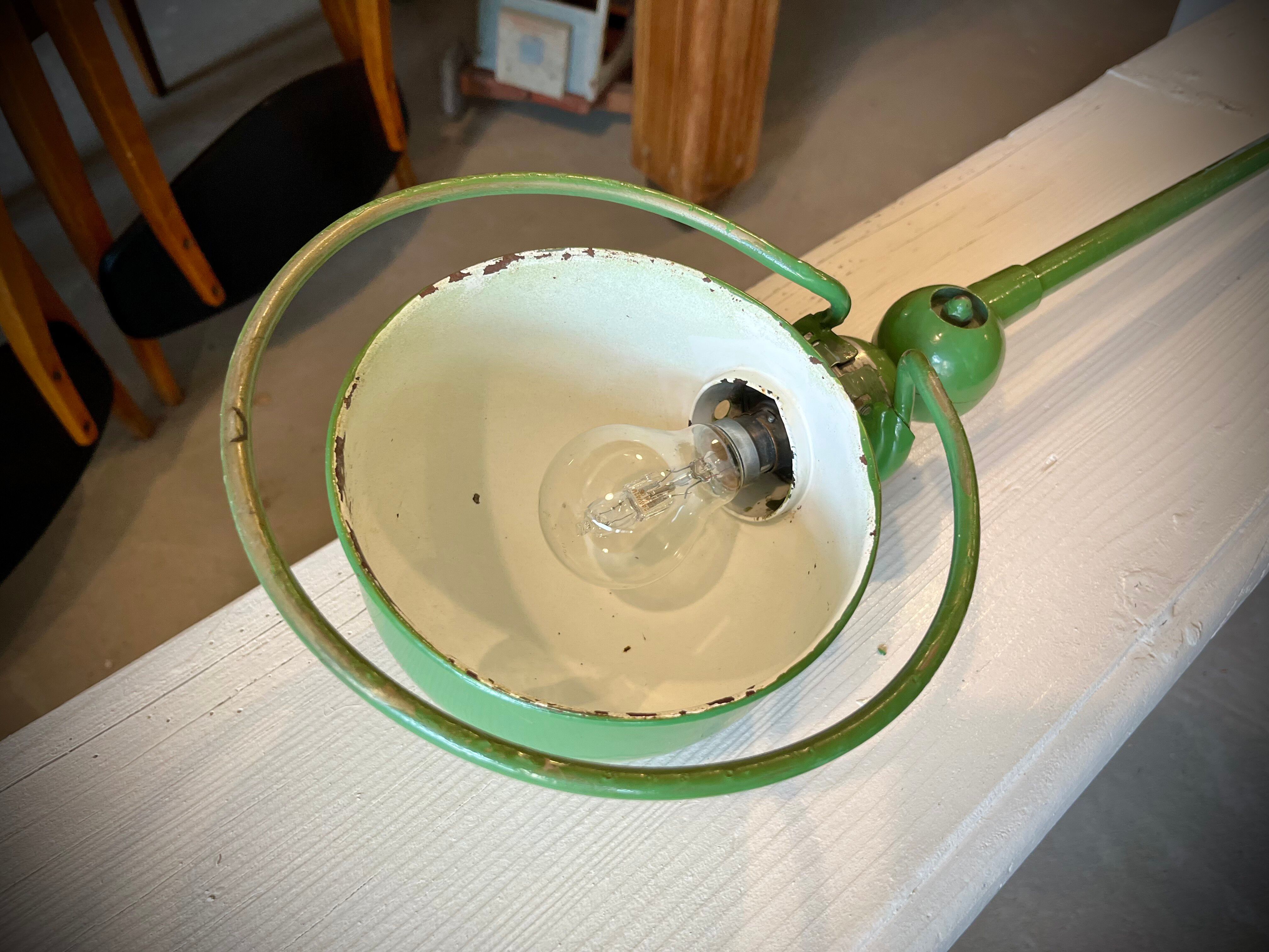Jielde lamp with 2 arms