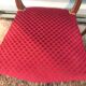 Pair of red velvet chairs Louis XV