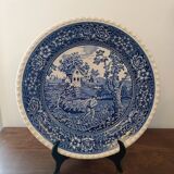 Grand plat rond villeroy & boch rusticana - Bleu