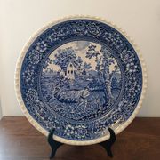 Large round Villeroy & Boch Rusticana platter - Blue