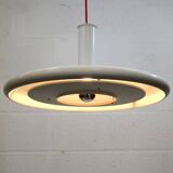 White XL Fog & Morup Optima Pendant Lamp: Hans Due Design, Denmark 1970s