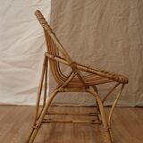 Round rattan chair