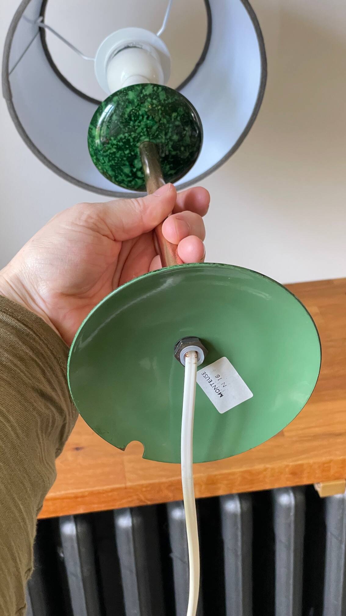 Robert de schuytener lamp 1970s/80s