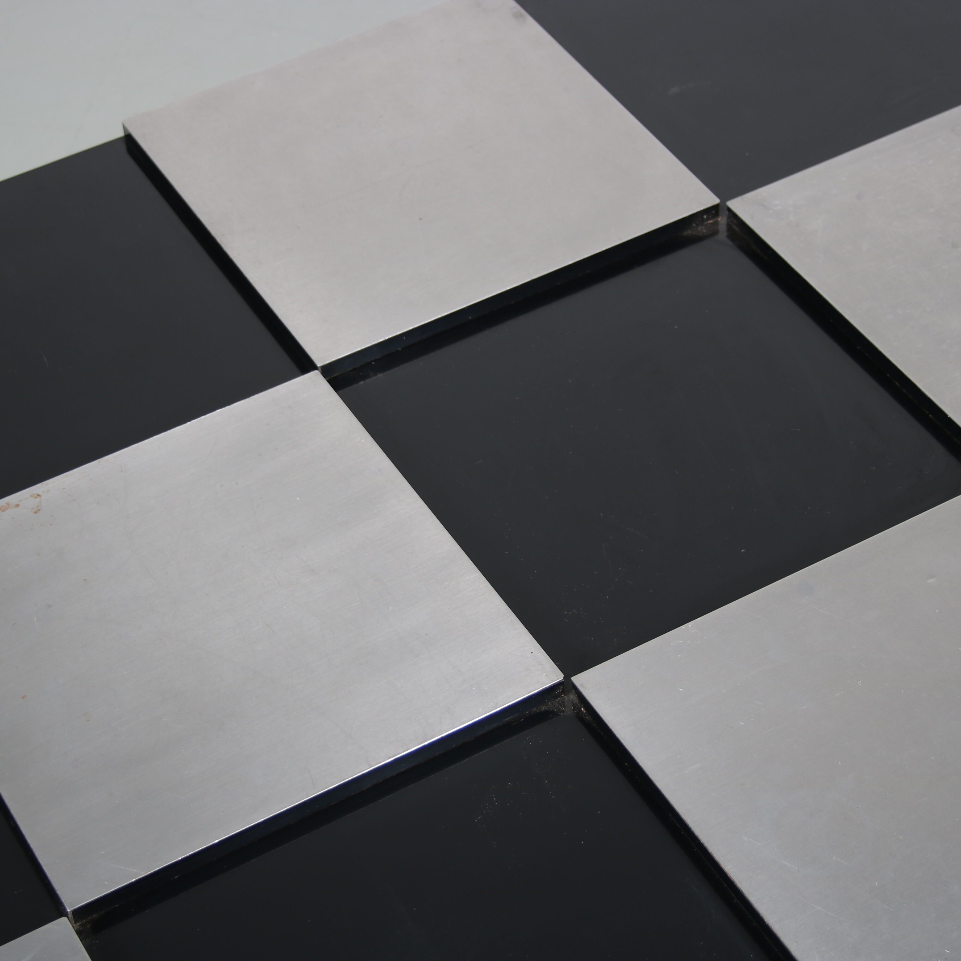 “checkerboard” table, italy 1970