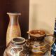 Lot de 3 vases  style organique