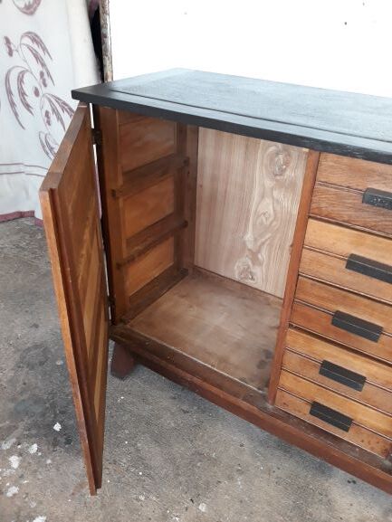 Buffet feet compass by René Gabriel 1950