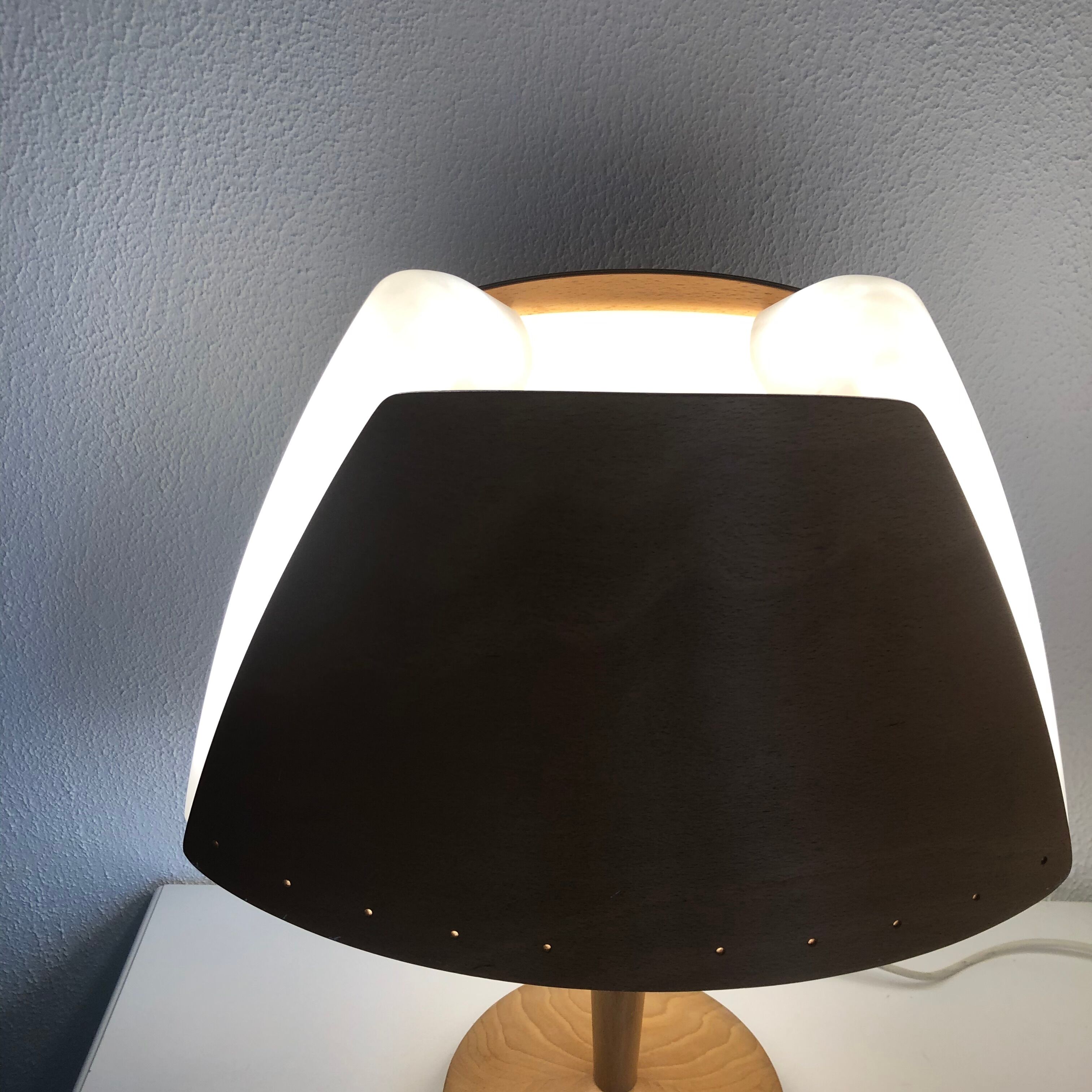 Lucid Soren Eriksen vintage table lamp 1980 - 65 cm