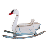Beau cygne à bascule