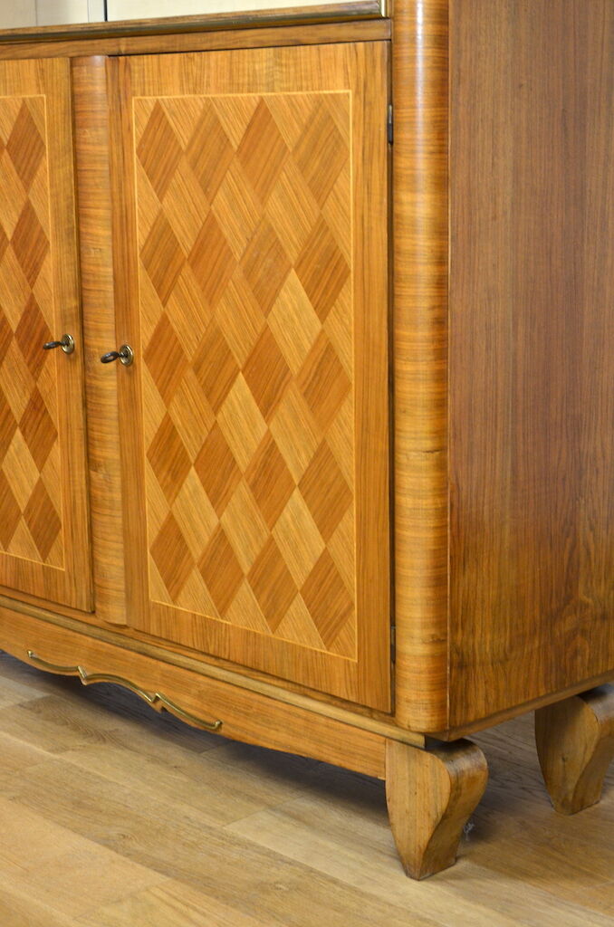 Vitrine bibliothèque Art-Déco 1930 / 1940