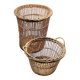A pair of small baskets