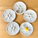 Assiettes à huitres Pillyvuyt