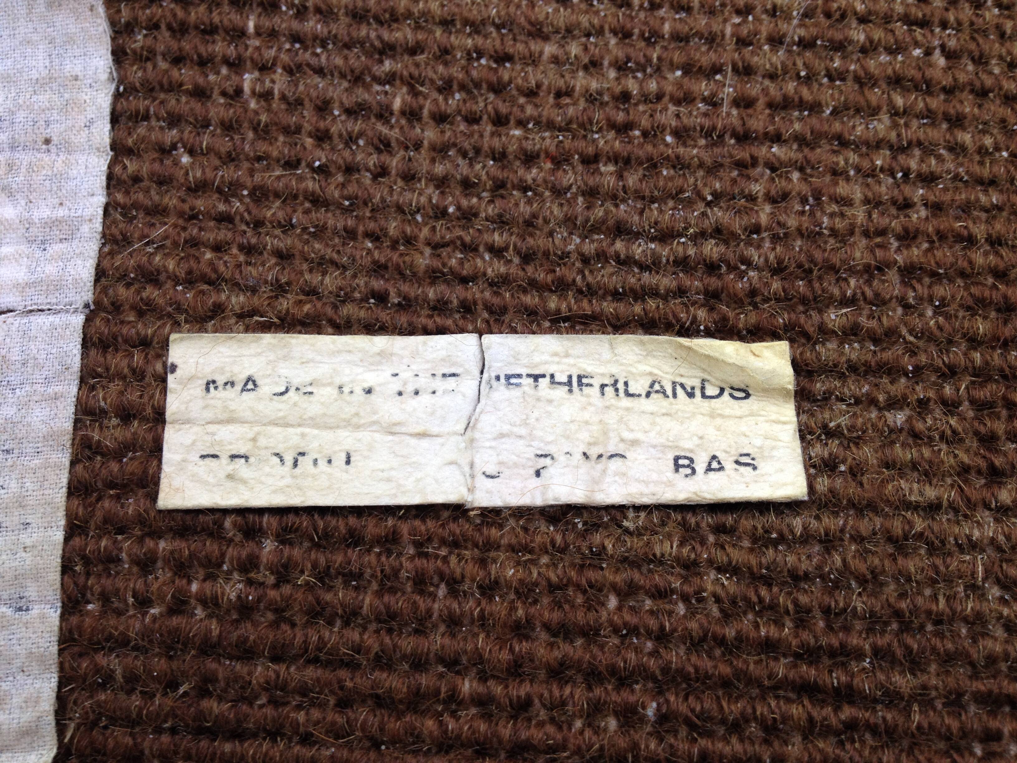 1970s vintage rug Netherlands