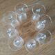 8 small vintage liqueur glasses