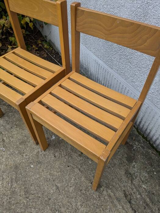Pair of André Sornay style chairs