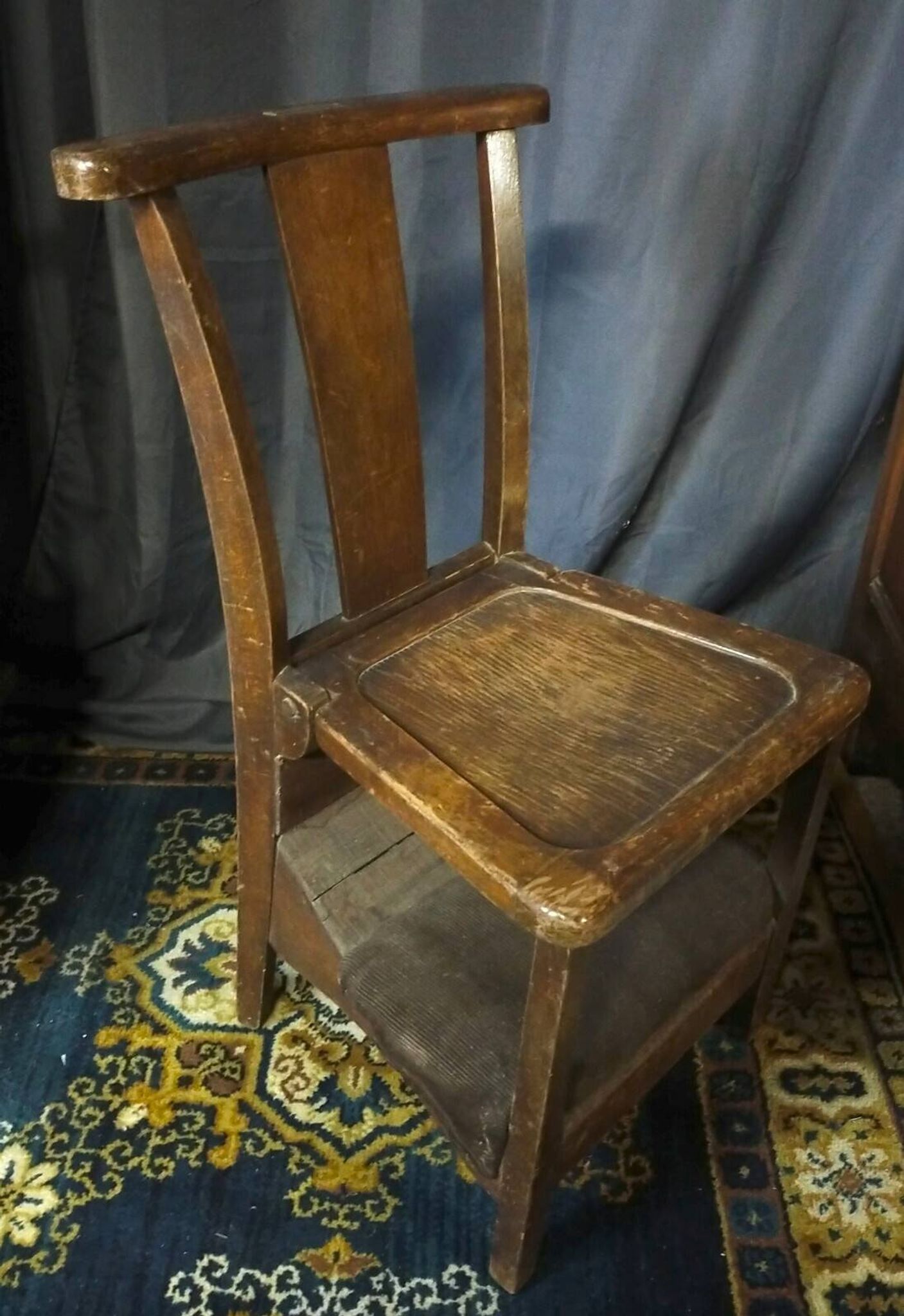 Chaise Stella prie dieu vintage