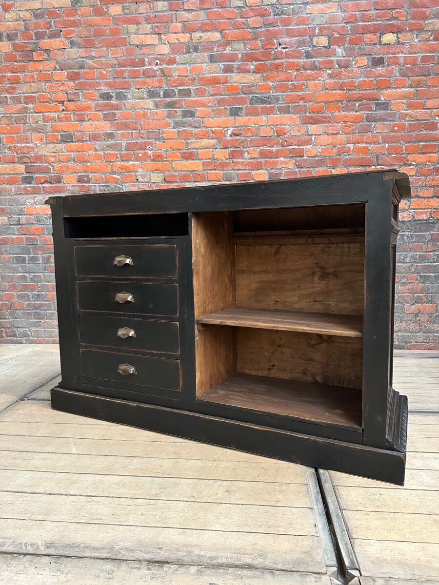 Comptoir en chêne début XXème