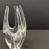 Crystal vase from Sèvres, France 1950