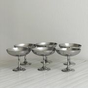 Set of 6 ice cream cups