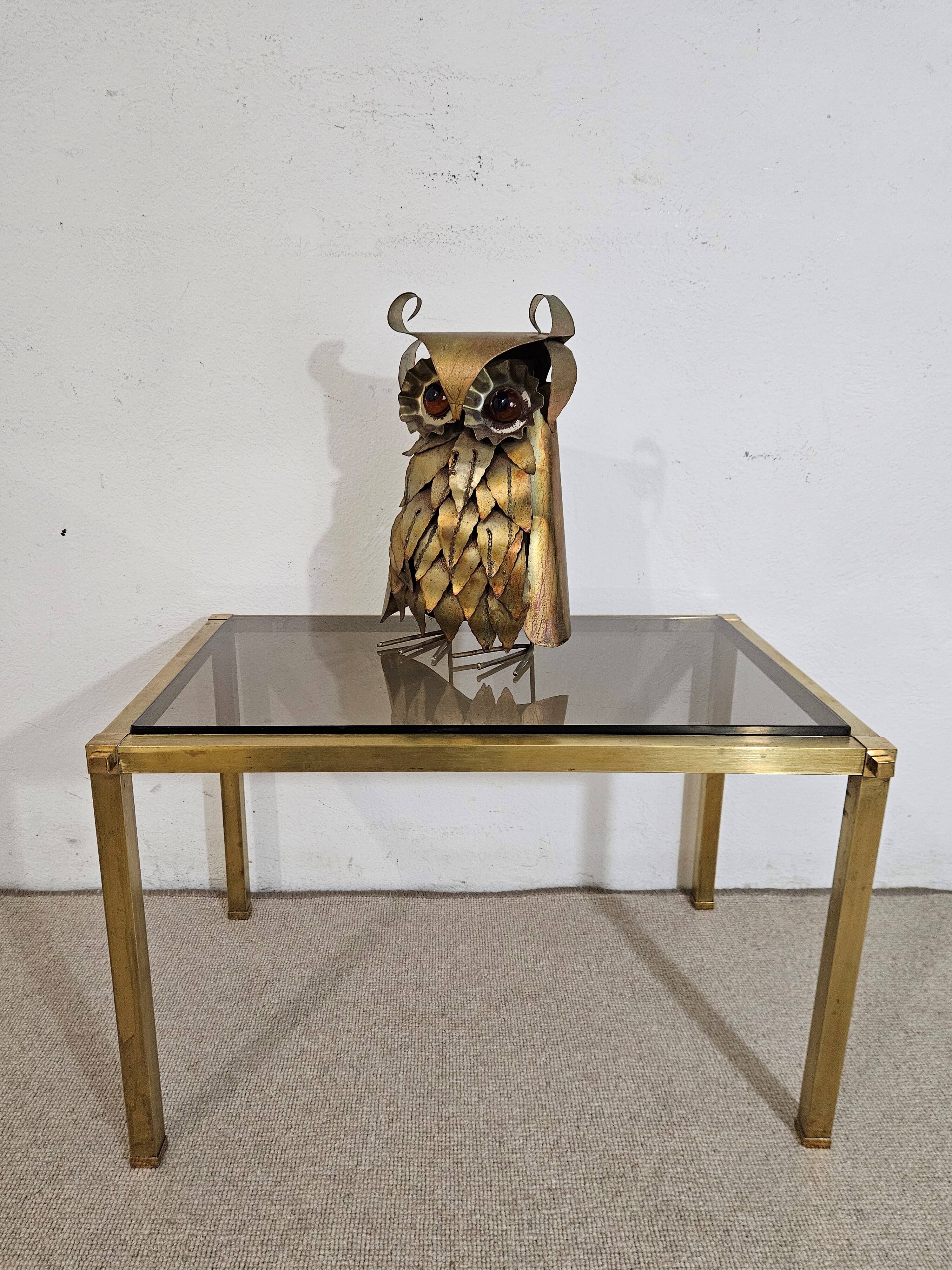 70's Owl Sculpture - 70's design owl