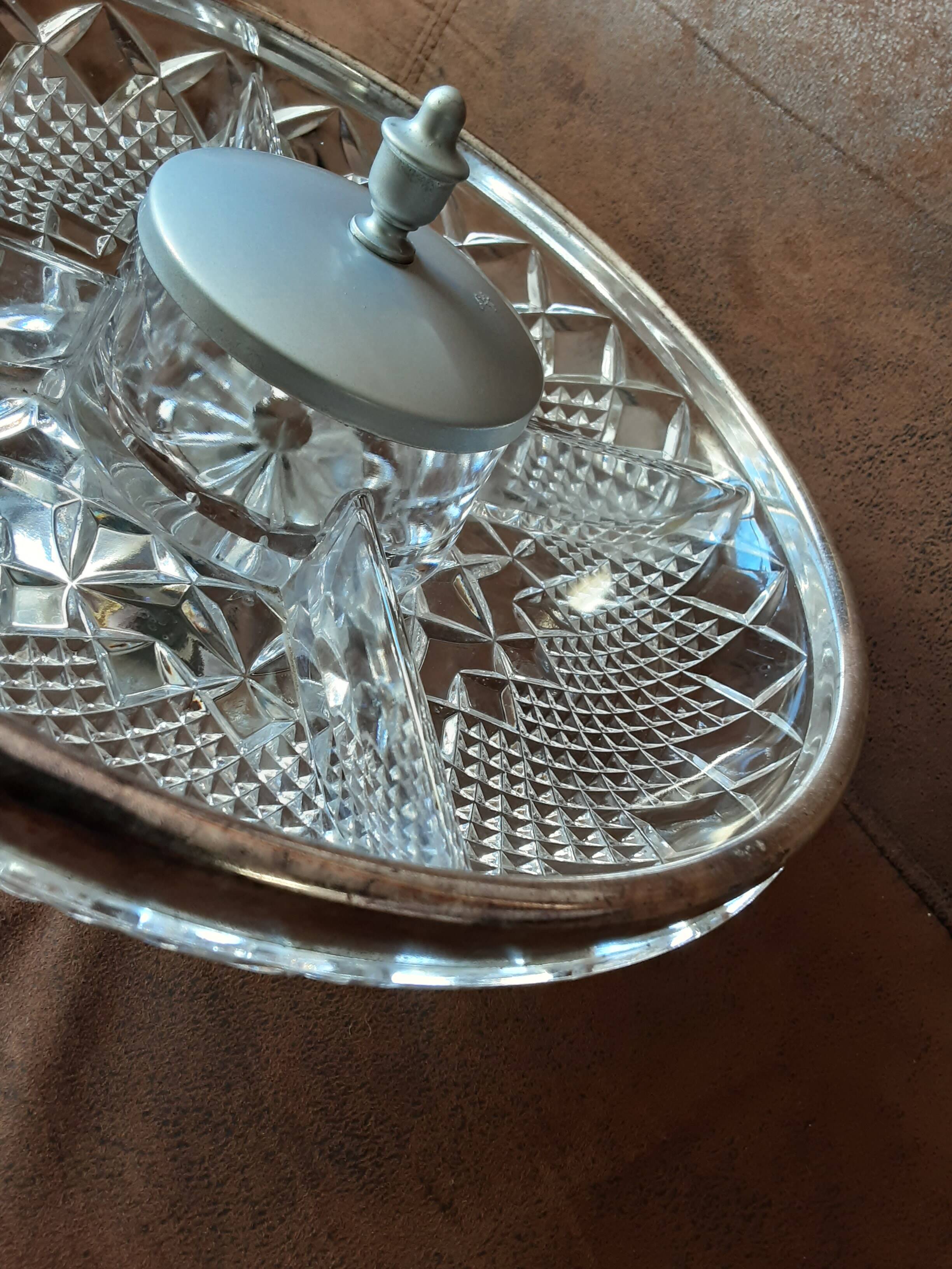 Vintage pedestal bowl