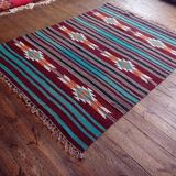 Handmade Berber Bedouin Rug 209x151cm