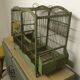 Old bird cage wood and metal