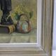 Huile sur toile nature morte