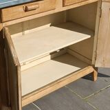 Patinated Parisian buffet – Zinc tray