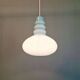Suspension Space Age en opaline bleue, Peill & Putzler, 1970
