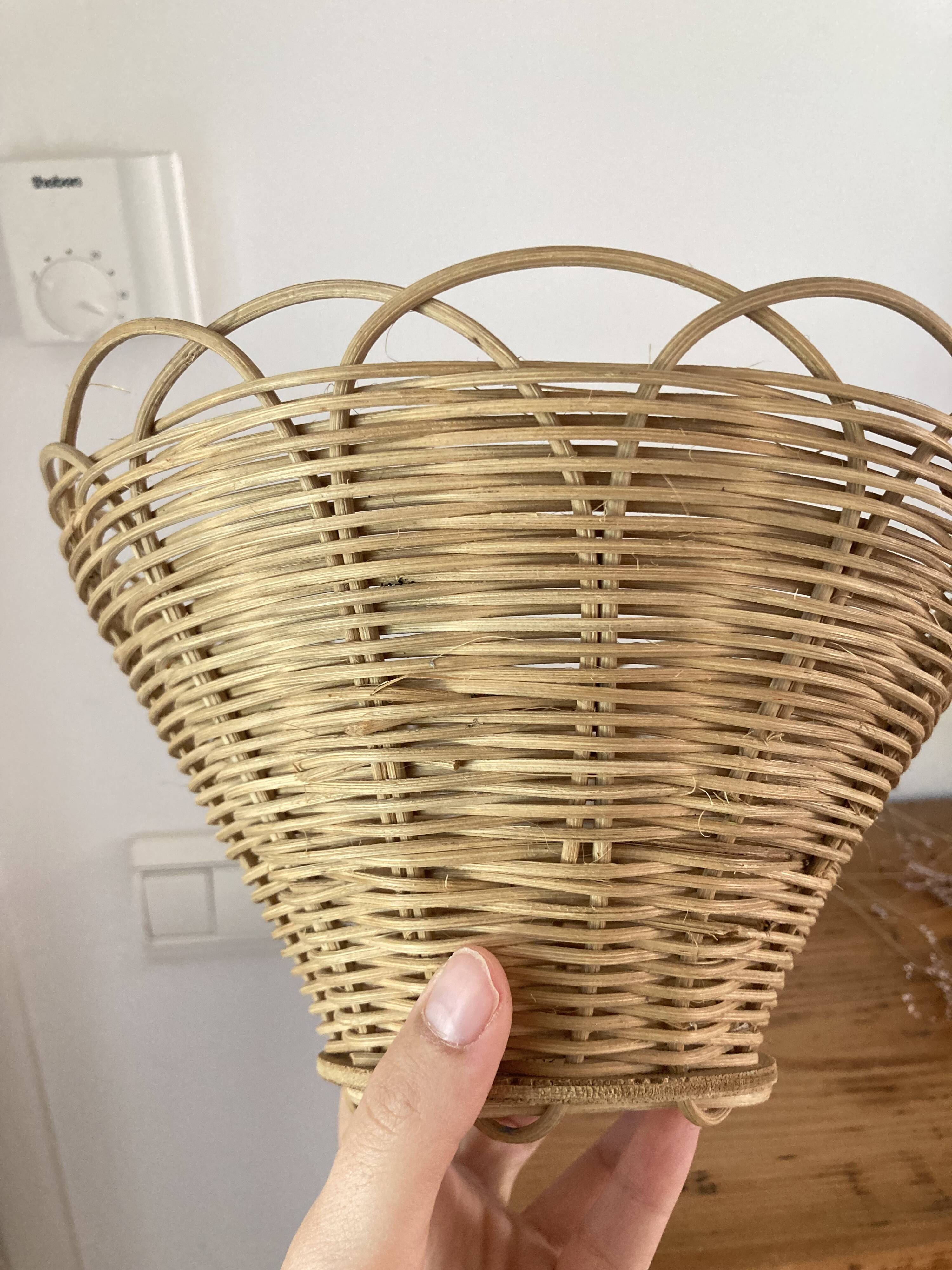 Basket - vintage wicker basket