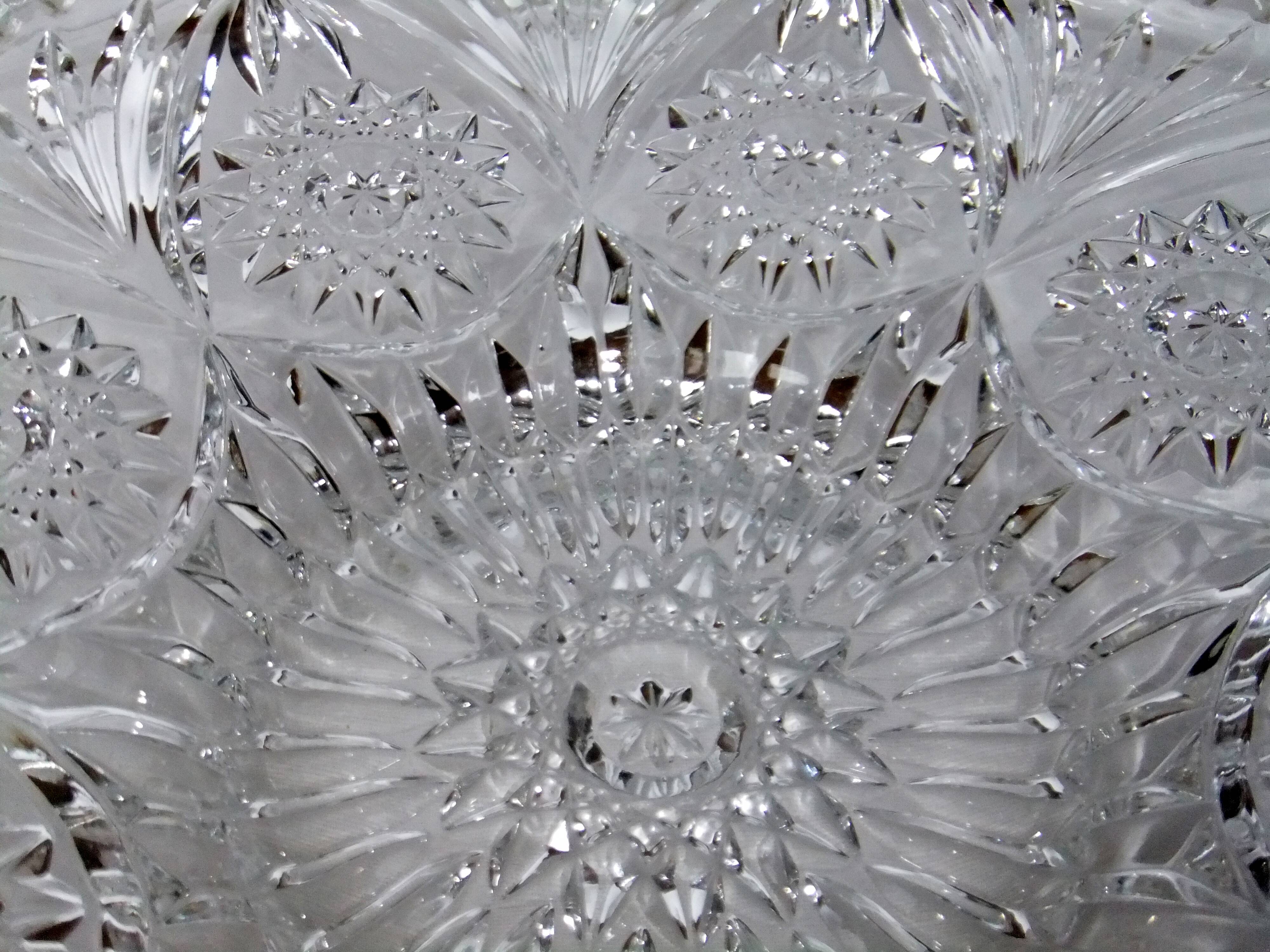 Fruit cup in bohemian Baccarat glass