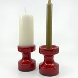 2 Steuler ceramic candle holders • Design Cari Zalloni • Circa 60-70