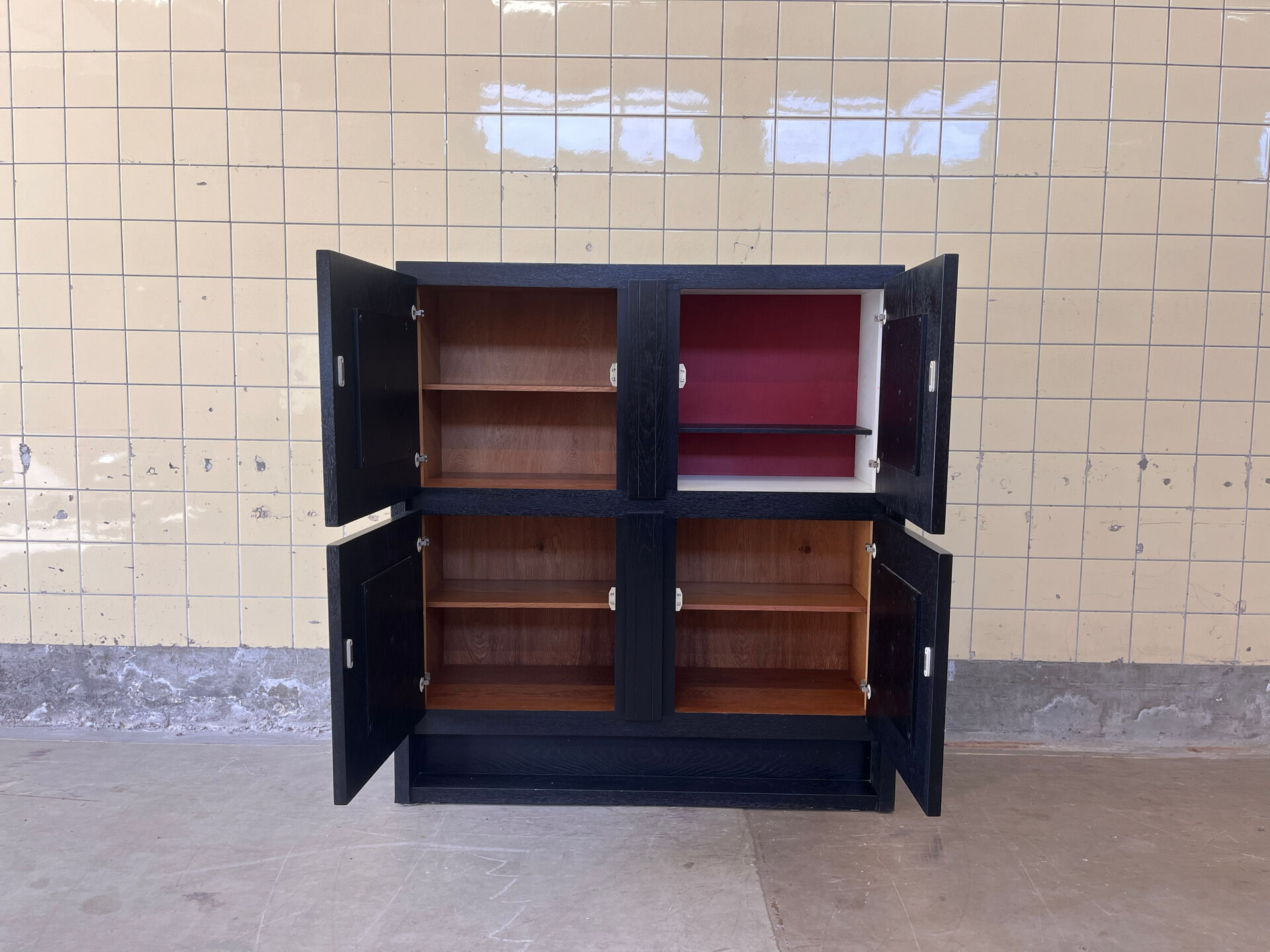 Vintage brutalist cabinet
