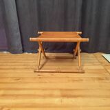 Składany stołek safari , lata 80