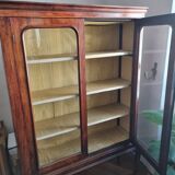 Glazed English bookcase