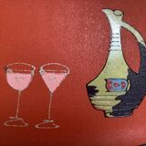 Old tray scoubidou handles made in Japan