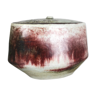 Ceramic Studio Pottery Vase by Bruno and Ingeborg Asshoff, Germany, 1960s