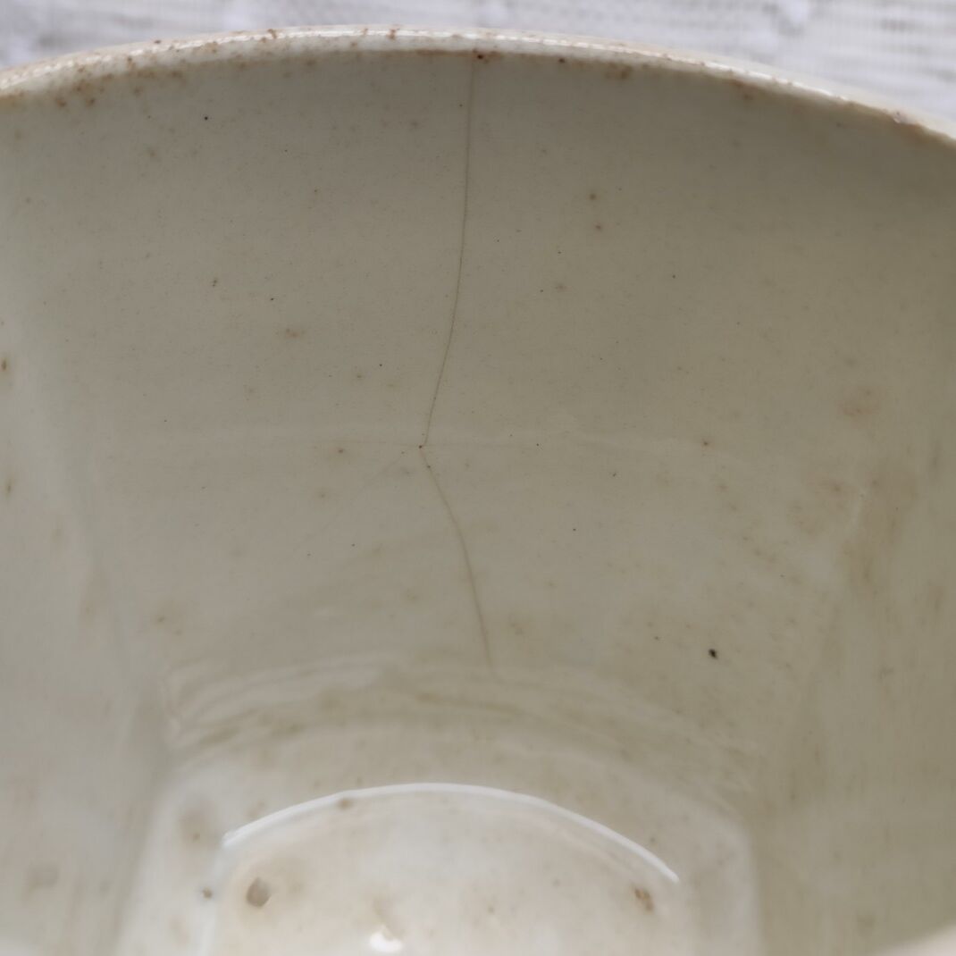 Earthenware flour box