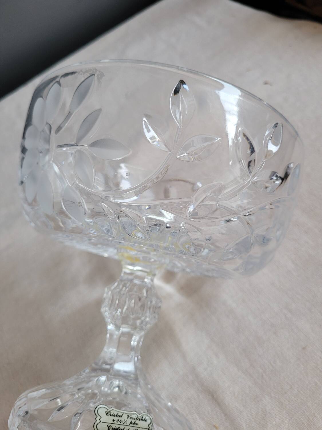Crystal cup