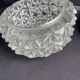 Ancienne Applique,verre ciselé pointe. Diamant vintage.