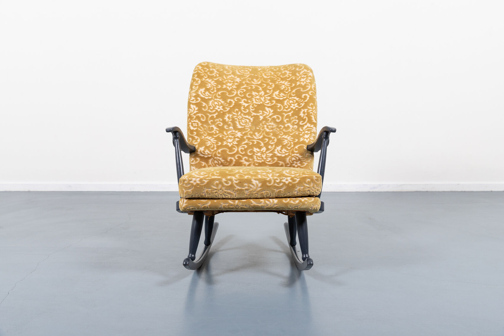 Mid-century Swedish rocking chair from the 1950s