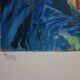 Yvonne Cheffer Delouis: Still life with hat, original signed lithograph